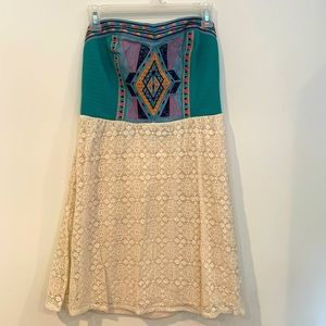 Flying Tomato Strapless Dress